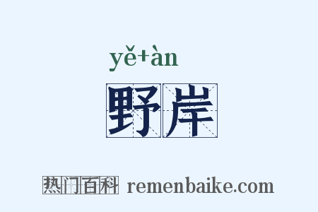 野岸是什么意思的图片